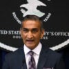 Then-U.S. Attorney for the Southern District of Texas Alamdar S. Hamdani, at a news conference in Houston, Texas, on April 1, 2024, announced that 41 individuals were indicted on charges of drug trafficking in the Houston and Galveston areas linked to the Jalisco New Generation Cartel.